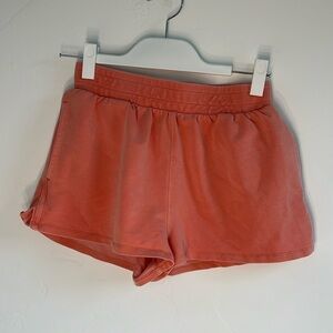 MARINE LAYER Salmon Pink Sweat Shorts